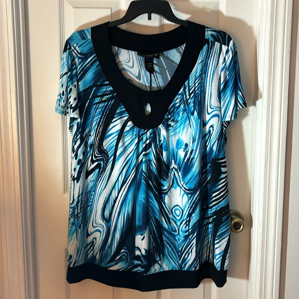 Venezia, short sleeved blouse, size 26/28W
